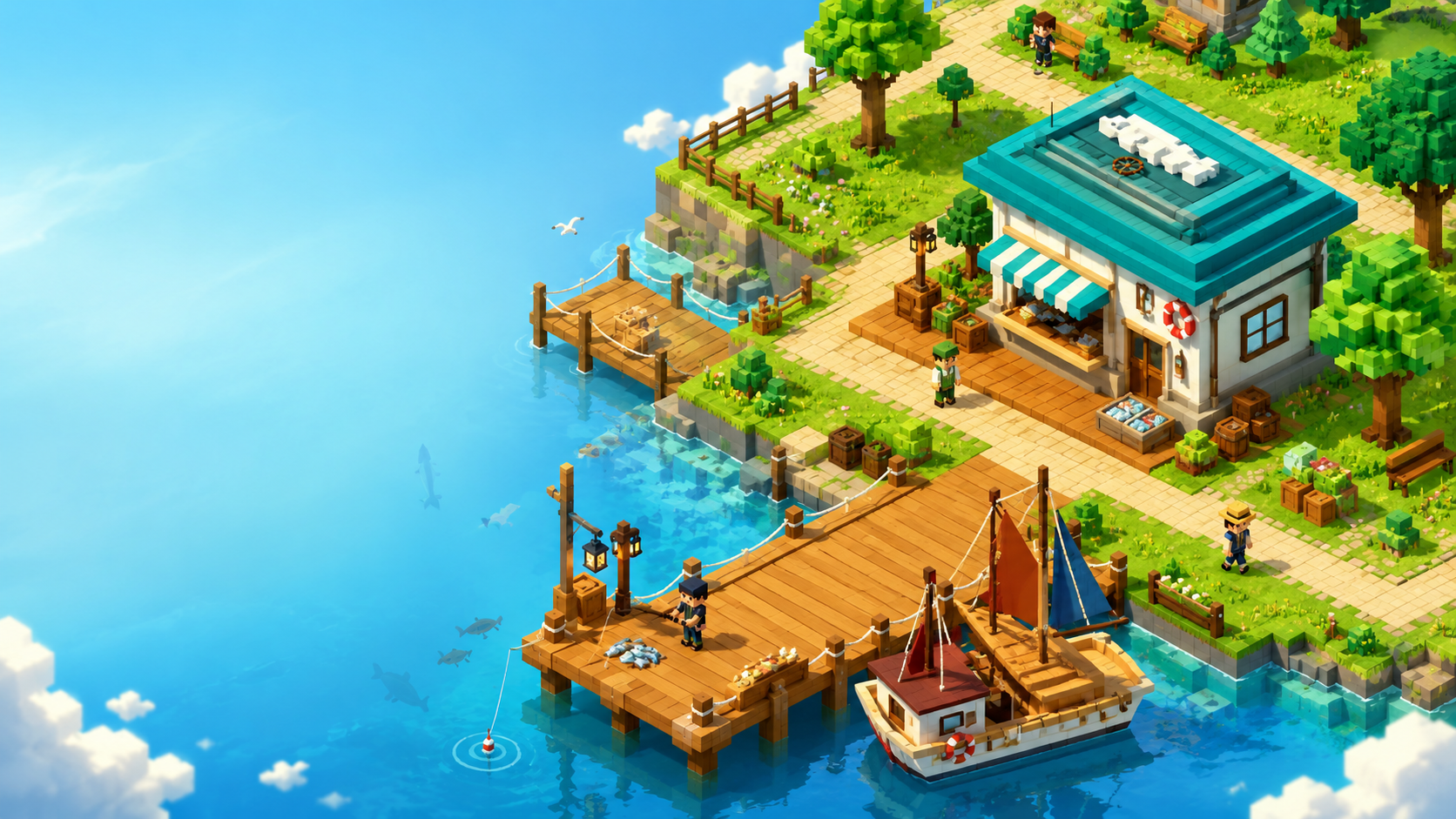 Reel Isles Background